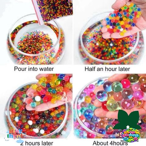 Set 1000 Hạt Pha Lê Nhiều Màu Sắc Trang Trí Sảnh Trò - Hạt Nở Trong Suốt, Dùng Tiện Dụng Decor Nhà Cửa