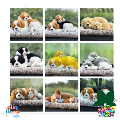 Thú Bông Khử Mùi Xe Hơi Chó Mèo - Phụ Kiện Ô Tô Dễ Thương Hút Mùi Than Hoạt Tính, Giữ Không Khí Tươi Mát