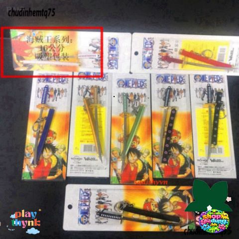 Móc Khóa Kiếm Katana Roronoa Zoro One Piece 16cm - Phụ Kiện Thời Trang Anime Độc Đáo Và Quà Tặng Ý Nghĩa