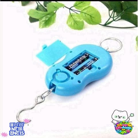 Cân Điện Tử Mini Cầm Tay Kèm Móc Dây Chống Nước 1kg - Cân Hành Lý Du Lịch Tiện Lợi, Chính Xác và Nhỏ Gọn