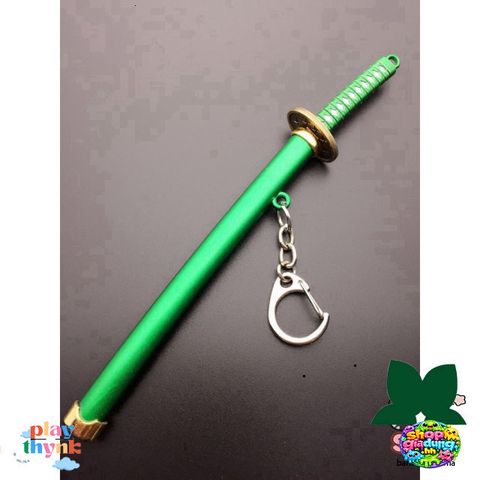 Móc Khóa Kiếm Samurai Zoro One Piece - Phụ Kiện Thời Trang Kim Loại Độc Đáo Cho Fan Anime Nhật Bản 584569
