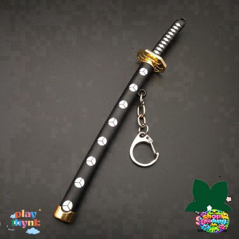 Móc Khóa Kiếm Samurai Zoro One Piece - Phụ Kiện Thời Trang Kim Loại Độc Đáo Cho Fan Anime Nhật Bản 584569