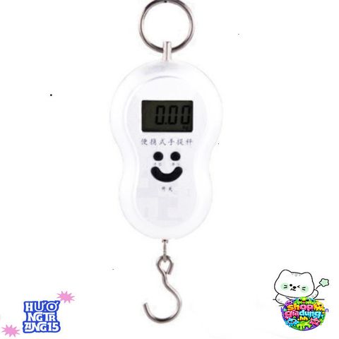 Cân Điện Tử Cầm Tay 50kg - Cân Mini Đa Năng Có Móc Treo, Chính Xác 99.9% - Tiện Lợi Nhất Cho Đi Chợ