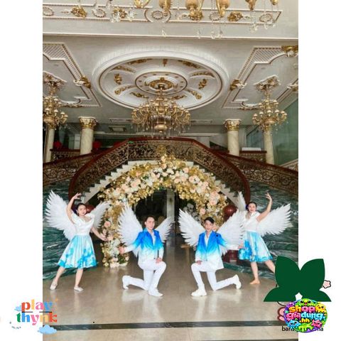Áo Cánh Thiên Thần Nữ Phong Cách Cosplay - Phụ Kiện Chụp Ảnh Thời Trang, Trang Trí Tiệc 1m x 1,3m