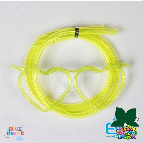 Ống Hút Mắt Kính Gọng Trái Tim Cute Độc Đáo M1429 - Phụ Kiện Thời Trang Vui Nhộn Cho Trẻ Em và Bữa Tiệc