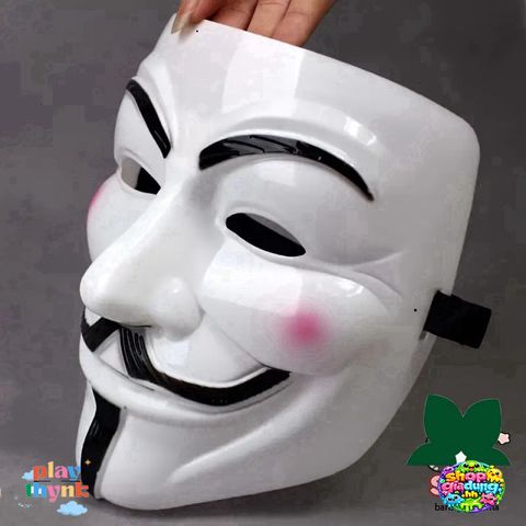 Mặt Nạ Guy Fawkes Anonymous - Phụ Kiện Hóa Trang Halloween & Cosplay - Biểu Tượng Tự Do cho Sự Kiện Giáo Hội, Nghệ Thuật