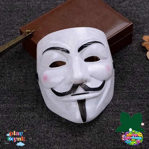 Mặt Nạ Guy Fawkes Anonymous - Phụ Kiện Hóa Trang Halloween & Cosplay - Biểu Tượng Tự Do cho Sự Kiện Giáo Hội, Nghệ Thuật