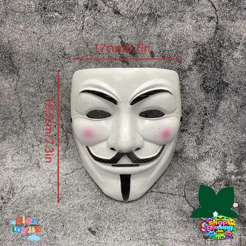 Mặt Nạ Guy Fawkes Anonymous - Phụ Kiện Hóa Trang Halloween & Cosplay - Biểu Tượng Tự Do cho Sự Kiện Giáo Hội, Nghệ Thuật