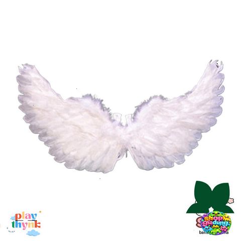 Cánh Thiên Thần Lông Vũ Trắng - Phụ Kiện Thời Trang Halloween Đẹp Mắt cho Trẻ Em và Người Lớn - Thêm Nét Kỳ Diệu và Thanh Lịch