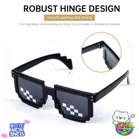 Kính Mắt Thug Life 6 Màu Cá Tính - Kính Chống UV Phong Cách Hài Hước Cho Nam, Thời Trang Du Lịch và Tiệc Tùng
