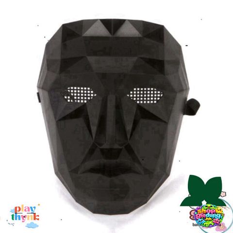 Mặt Nạ Squid Game Boss - Phụ Kiện Halloween Độc Đáo, Hóa Trang Đáng Nhớ, Đạo Cụ Cosplay Phim Kinh Điển