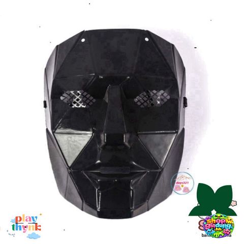 Mặt Nạ Squid Game Boss - Phụ Kiện Halloween Độc Đáo, Hóa Trang Đáng Nhớ, Đạo Cụ Cosplay Phim Kinh Điển