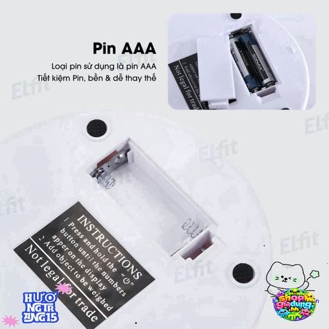 Cân Điện Tử Mini 5kg - Độ Chính Xác Cao, Màn Hình LCD Dễ Đọc, Thiết Bị Gọn Nhẹ Dễ Dàng Mang Theo