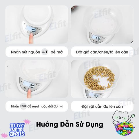 Cân Điện Tử Mini 5kg - Độ Chính Xác Cao, Màn Hình LCD Dễ Đọc, Thiết Bị Gọn Nhẹ Dễ Dàng Mang Theo