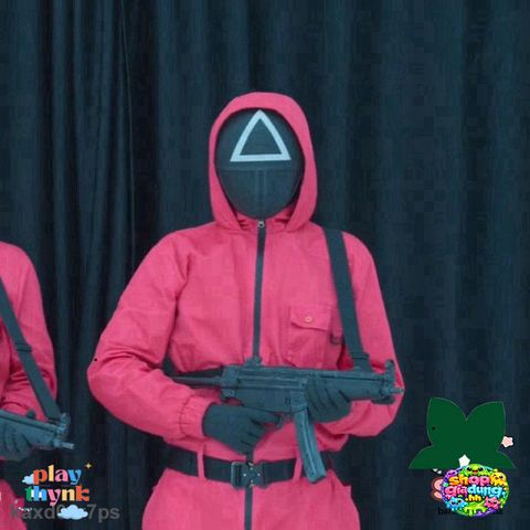 Mặt Nạ Squid Game Con Mực HDY - Đồ Chơi Nguyên Bản Cho Trẻ Em, Tuyệt Vời Cho Người Hâm Mộ Phim Truyền Hình
