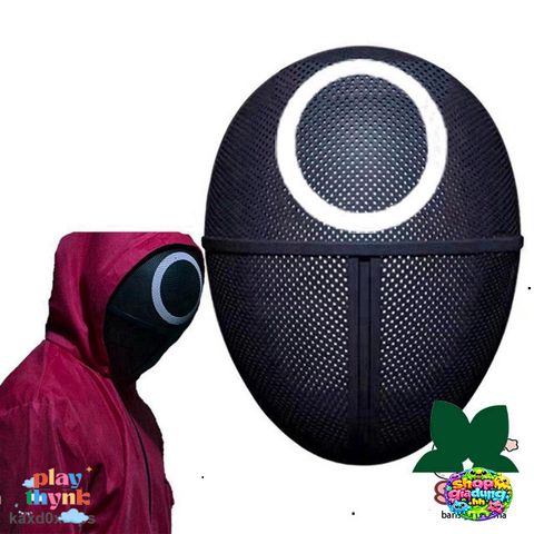 Mặt Nạ Squid Game Con Mực HDY - Đồ Chơi Nguyên Bản Cho Trẻ Em, Tuyệt Vời Cho Người Hâm Mộ Phim Truyền Hình