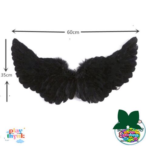 Bộ Cánh Thiên Thần Trắng & Ác Quỷ Đen Cosplay - Phụ Kiện Thời Trang Hóa Trang Độc Đáo cho Trẻ Em và Người Lớn