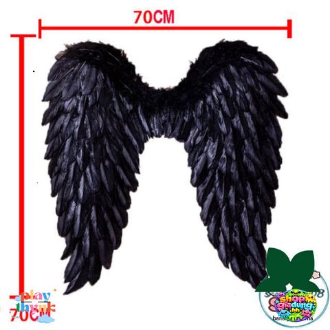 Bộ Cánh Thiên Thần Trắng & Ác Quỷ Đen Cosplay - Phụ Kiện Thời Trang Hóa Trang Độc Đáo cho Trẻ Em và Người Lớn