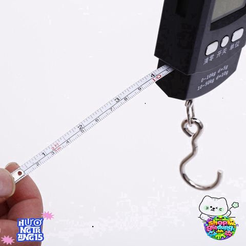 Cân Điện Tử Cầm Tay LCD 10g-50kg - Đo Lường Chính Xác, Nhỏ Gọn, Chuyển Đổi Đơn Vị 4 Chế Độ, Phù Hợp Mọi Túi Xách