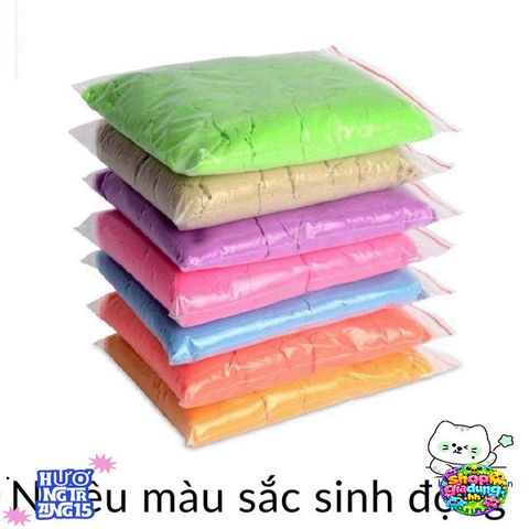 Đồ Chơi Cát Nặn Sinh Học An Toàn Hagykid - Bộ Cát Động Lực Tạo Hình Sáng Tạo Giúp Bé Khám Phá Thế Giới Nghệ Thuật 1kg