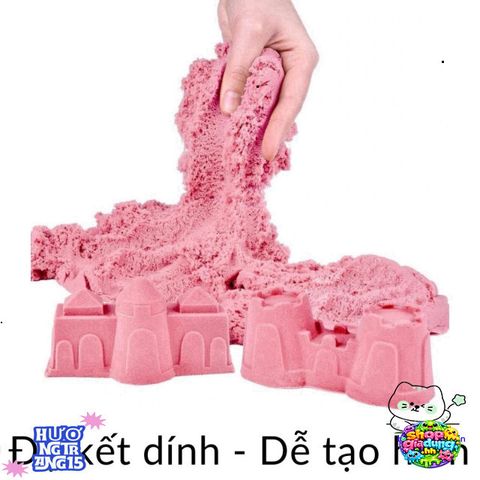 Đồ Chơi Cát Nặn Sinh Học An Toàn Hagykid - Bộ Cát Động Lực Tạo Hình Sáng Tạo Giúp Bé Khám Phá Thế Giới Nghệ Thuật 1kg