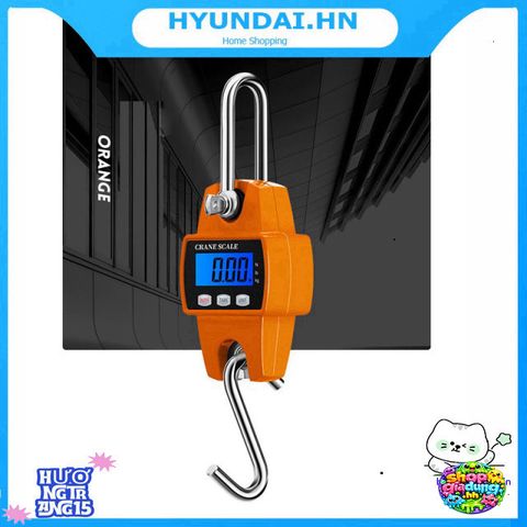 Cân điện tử treo OCS-C06L 300kg - Cân cần trục nhà xưởng chính xác, có màn hình LCD, chất liệu cao cấp, thiết kế tiện dụng