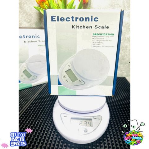 Cân Điện Tử B05 5kg Chất Lượng Cao - Cân Chính Xác 1g Cho Pha Chế Cà Phê, Thực Phẩm Ăn Kiêng, Tiện Lợi Với Pin Dễ Tìm