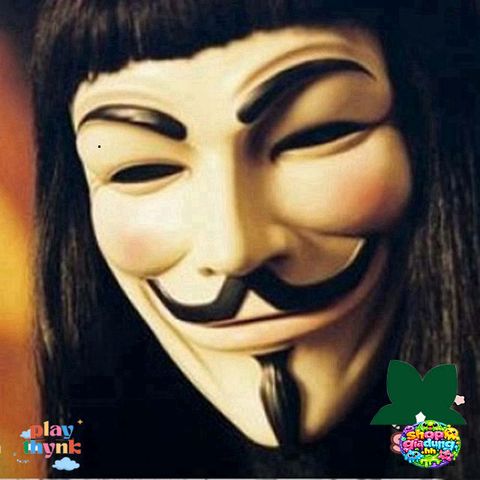 Mặt Nạ Cosplay V for Vendetta - Phụ Kiện Halloween Đặc Biệt cho Tiệc Tùng và Sự Kiện Hóa Trang