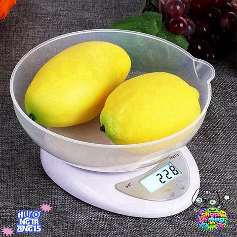 Cân Điện Tử B05 Mini - Cân Sức Khỏe Chính Xác Từ 1g Đến 5kg, Tiện Dụng Cho Làm Bánh và Kiểm Soát Cân Nặng