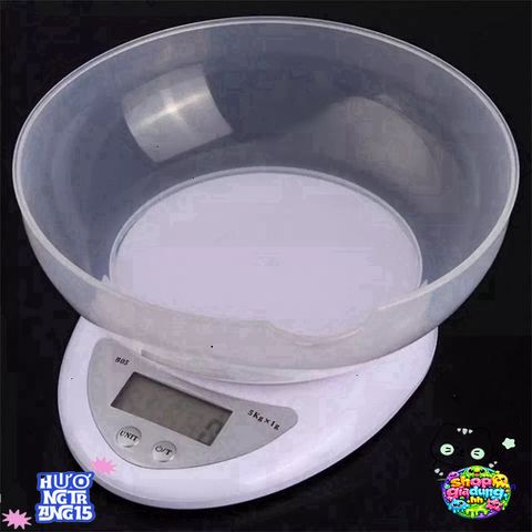 Cân Điện Tử B05 Mini - Cân Sức Khỏe Chính Xác Từ 1g Đến 5kg, Tiện Dụng Cho Làm Bánh và Kiểm Soát Cân Nặng