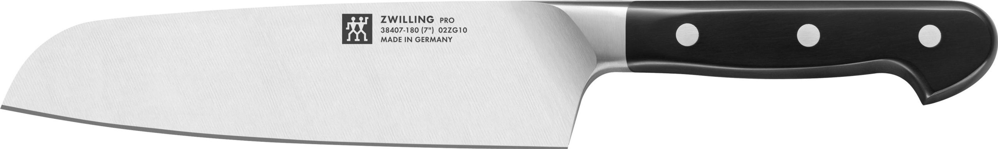 Bộ Dao Chuyên Nghiệp Zwilling Pro Set 5 - Dao Santoku, Dao Thái và Giá Đựng Cao Cấp, Sang Trọng, Sắc Bén Đức