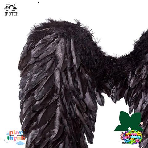 Cánh Thiên Thần Lông Vũ 3D - Phụ Kiện Cosplay Halloween Thời Trang, Dây Đeo Co Giãn Cho Tiệc Hóa Trang, Đạo Cụ Biểu Diễn