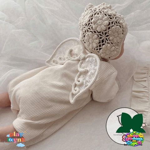 Cánh Thiên Thần Lace Angel Wings Đẹp Cho Nữ - Phụ Kiện Thời Trang Handmade Dễ Thương, Phù Hợp Với Chụp Ảnh và Decor Phòng Trẻ Em