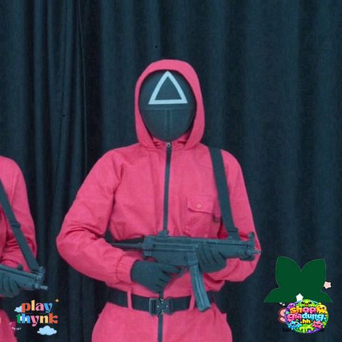 Mặt Nạ Squid Game Trò Chơi Con Mực - Đồ Chơi Hóa Trang Halloween, Mặt Nạ Boss, Vuông, Tròn, Tam Giác, Cosplay, Sự Kiện Thú Vị