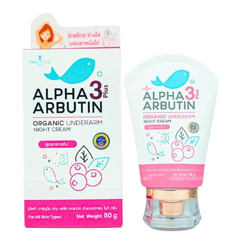 Kem Dưỡng Vùng Nách Alpha Arbutin Cao Cấp - Giúp Sạch Thâm, Trắng Da, Cung Cấp Độ Ẩm Cho Làn Da Mịn Màng
