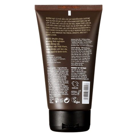 Tẩy Tế Bào Chết Da Mặt Cocoon 150ml - Sản phẩm chuyên dụng cho làm sạch và tái tạo da, mang lại làn da sáng mịn tự nhiên