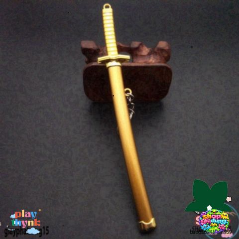Móc Khóa Kiếm Katana Zoro One Piece 16cm - Phụ Kiện Anime Độc Đáo Hợp Kim Không Gỉ, Quà Tặng Sinh Nhật Sưu Tập