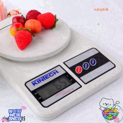 Cân Điện Tử Mini FS-400 Chính Xác 10kg/1gr - Cân Nhà Bếp Màn Hình LCD Sang Trọng, Tặng Pin AAA, Tiện Lợi Cho Nấu Nướng