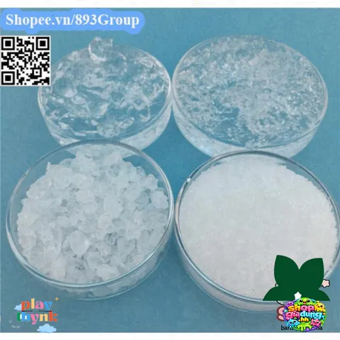 Bột Đá Gel Lạnh Nhân Tạo 100gr - Chống Nóng, Bảo Quản Thực Phẩm, Tuyết Giáng Sinh, Hấp Thụ Nước Siêu Tốc, Đá Gel Cho Hải Sản, Quạt Lạnh