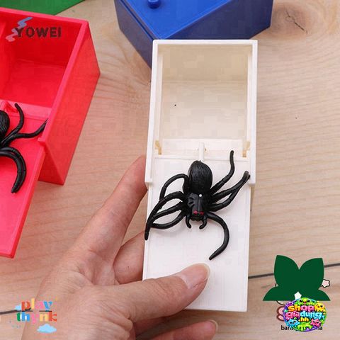 Hộp Bất Ngờ Yowei - Đồ Chơi Nhện Hài Hước Văn Phòng, Đồ Troll An Toàn Cho Halloween, Trò Chơi Giả Định Vui Nhộn