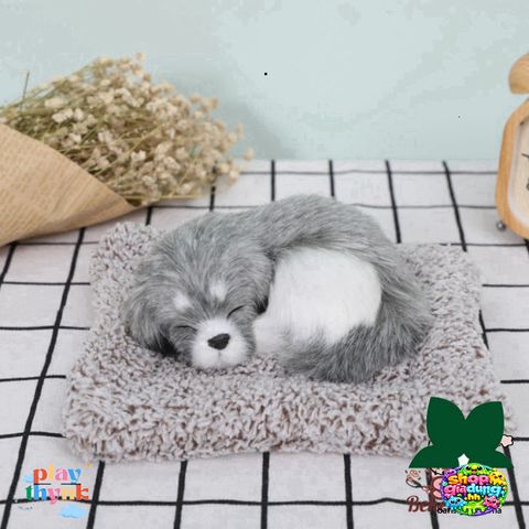 Thú Bông Cún Đôi Mẹ Vàng Nhạt - Khử Mùi Than Hoạt Tính 99% Giống Thật - Đồ Chơi Trang Trí Ô Tô Dễ Thương