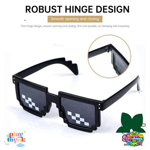 Kính Mắt Thug Life 6 Chấm Độc Đáo Nhiều Màu Sắc - Kính Thời Trang Chống UV400, Phong Cách Hài Hước, Tiệc Tùng & Du Lịch