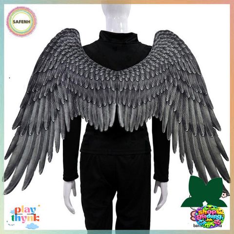 Cánh Thiên Thần và Ác Quỷ Safenh - Bộ Phụ Kiện Halloween Cho Trẻ Em và Người Lớn - Đồ Dùng Tiện Lợi, Thoải Mái, Mềm Mại