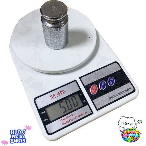 Cân Điện Tử Mini FS-400 10kg - Màn Hình LCD Sáng Rõ, Siêu Nhẹ, Bảo Hành 1 Năm - Thiết Kế Sang Trọng, Tiện Dụng cho Nhà Bếp
