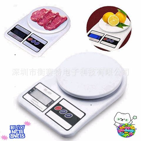 Cân Điện Tử Mini FS-400 10kg - Màn Hình LCD Sáng Rõ, Siêu Nhẹ, Bảo Hành 1 Năm - Thiết Kế Sang Trọng, Tiện Dụng cho Nhà Bếp