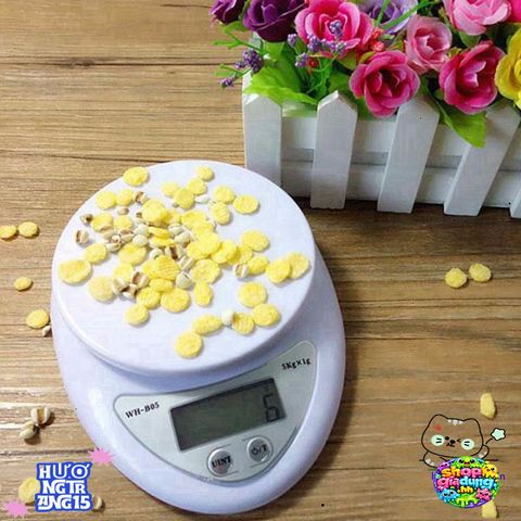 Cân Điện Tử Đa Năng 5kg WH-B05 - Cân Tiểu Ly Chính Xác Cao, Thiết Kế Gọn Nhẹ, Lý Tưởng Cho Nhà Bếp và Y Tế