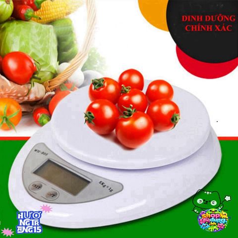 Cân Điện Tử Tiểu Ly 5kg/0,1g - Cân Sức Khỏe Chính Xác Cao Cho Nhà Bếp, Phòng Thí Nghiệm, Cửa Hàng Y Tế
