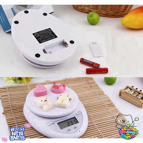 Cân Điện Tử Tiểu Ly 5kg/0,1g - Cân Sức Khỏe Chính Xác Cao Cho Nhà Bếp, Phòng Thí Nghiệm, Cửa Hàng Y Tế
