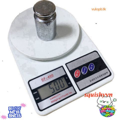 Cân Điện Tử Mini FS-400 - Đo Chính Xác 10kg/1g với Màn Hình LCD Sáng, Thiết Kế Sang Trọng và Bảo Hành 1 Năm
