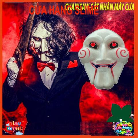 Mặt Nạ Halloween Chainsaw Hacker Kinh Dị - Phụ Kiện Hóa Trang Độc Đáo Dành Cho Tín Đồ Kinh Dị, Mẫu Mới Nhất 2023